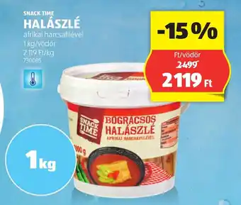 ALDI Snack time halászlé ajánlat