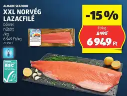 ALDI Almare seafood xxl norvég lazacfilé ajánlat