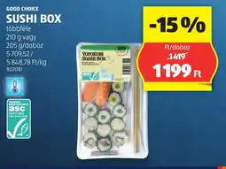 ALDI Good choice sushi box ajánlat