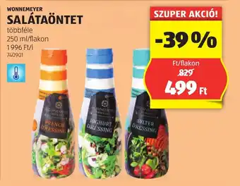 ALDI Wonnemeyer salátaöntet ajánlat