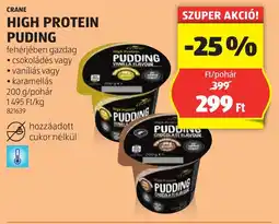 ALDI Crane high protein puding ajánlat