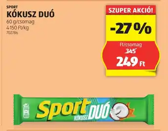 ALDI Sport kókusz duó ajánlat