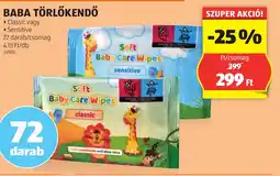 ALDI Baba törlőkendő ajánlat