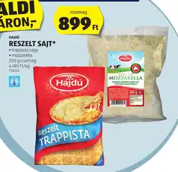 ALDI Hajdú reszelt sajt ajánlat