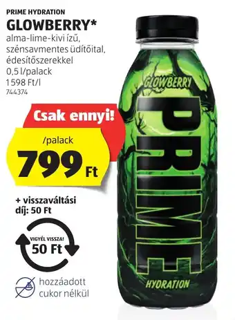 ALDI Prime hydration glowberry ajánlat