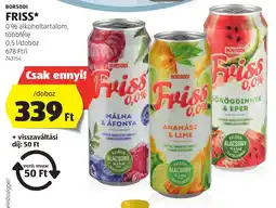 ALDI Borsodi friss ajánlat