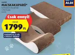 ALDI Cachet macskakaparó ajánlat