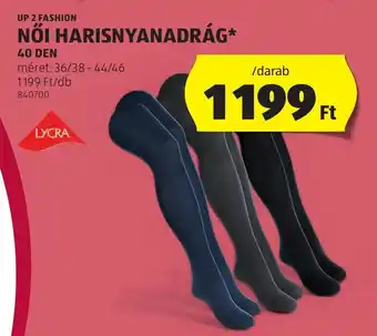 ALDI Up 2 fashion nőI harisnyanadrág ajánlat