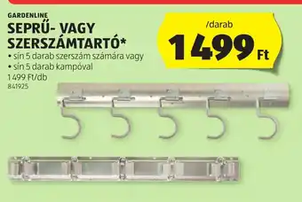 ALDI Gardenline seprű- vagy szerszámtartó ajánlat