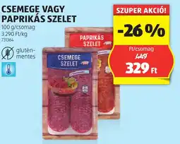 ALDI Csemege vagy paprikas szelet ajánlat