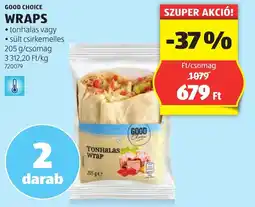 ALDI Good choice wraps ajánlat