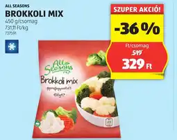 ALDI All seasons brokkoli mix ajánlat