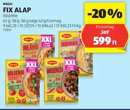 ALDI Maggi fix alap ajánlat