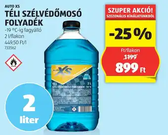 ALDI Auto xs téli szélvédőmosó folyadék ajánlat