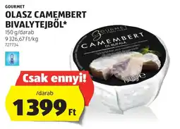 ALDI Gourmet olasz camembert bivalytejből ajánlat