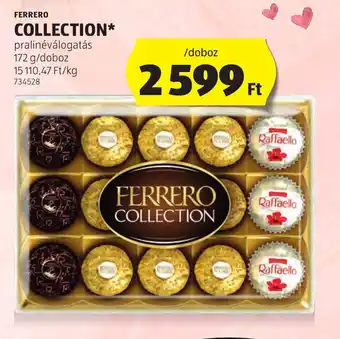 ALDI Ferrero collection ajánlat