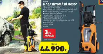 ALDI Ferrex magasnyomású mosó ajánlat