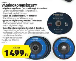 ALDI Ferrex vágókorongkészlet ajánlat