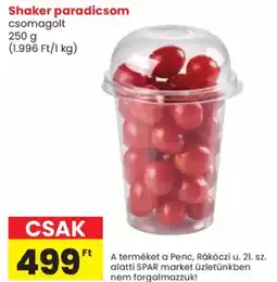 Spar Shaker paradicsom ajánlat