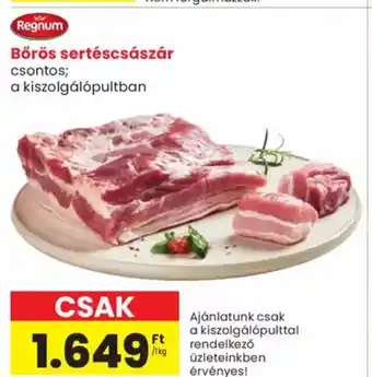 Spar Regnum bőrös sertéscsászár ajánlat