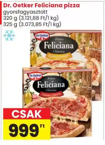 Spar Dr. Oetker feliciana pizza ajánlat