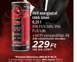 Real Hell Energyital ajánlat