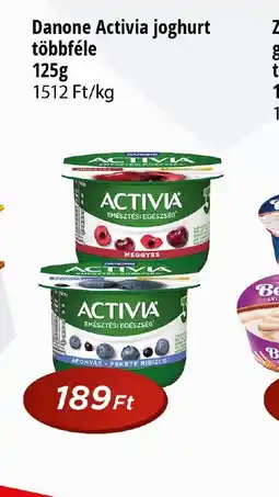 Real Danone Activia joghurt ajánlat