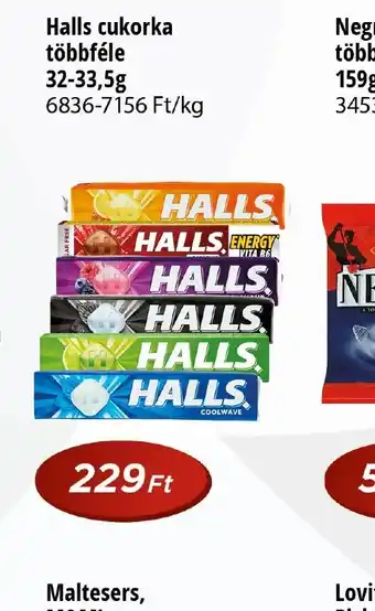 Real Halls cukorka ajánlat