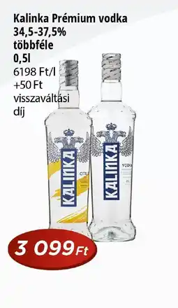 Real Kalinka Prémium vodka ajánlat