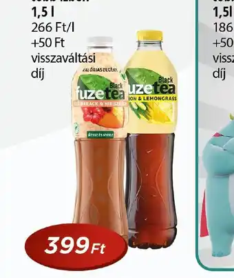 Real Fuze Tea több ízben ajánlat