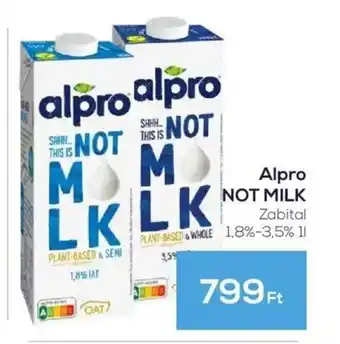 GRoby Alpro not milk zabital ajánlat