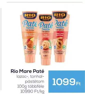 GRoby Rio Mare Paté lazac-, tonhal- pástétom ajánlat