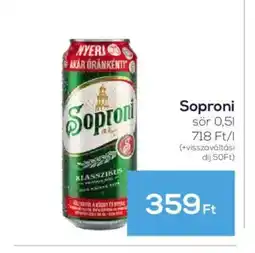 GRoby Soproni sör ajánlat