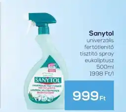 GRoby Sanytol univerzális fertőtlenítő tisztító spray ajánlat