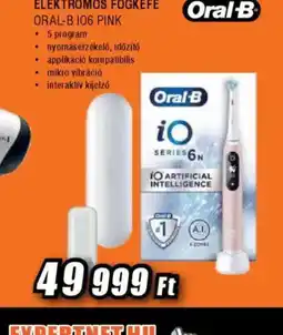 Expert Elektromos Fogkefe Oral-B iO9 Pink ajánlat