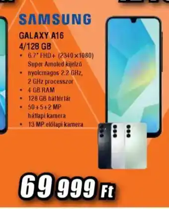 Expert Samsung Galaxy A16 4/128 GB ajánlat