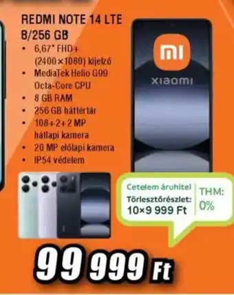 Expert Xiaomi Redmi note 14 LTE 8/256 GB ajánlat