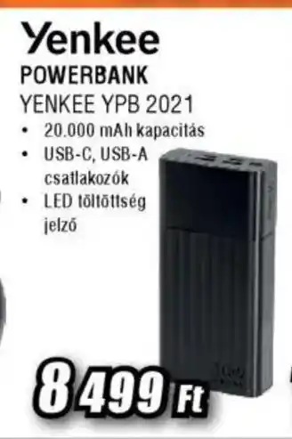 Expert Yenkee Powerbank YPB 2021 ajánlat