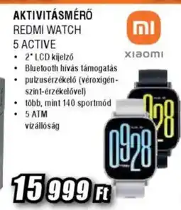 Expert Xiaomi Aktivitásmérő Redmi watch 5 active ajánlat