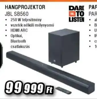 Expert JBL Hangprojektor SB560 ajánlat