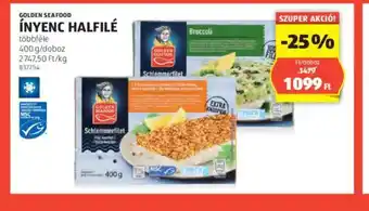 ALDI Golden Seafood Ínyenc Halfilé ajánlat