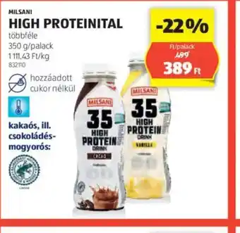 ALDI Milani High Protein Ital ajánlat