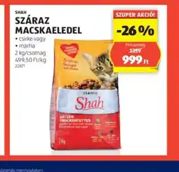 ALDI Shah Száraz Macskaeledel ajánlat