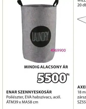 JYSK ENAR Szennyeskosár ajánlat