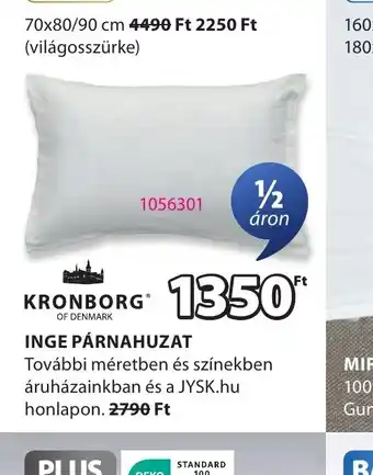 JYSK Kronborg Inge Párnahuzat ajánlat