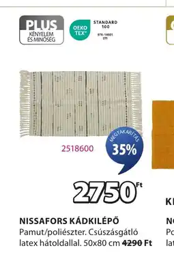 JYSK Nissaförs Kádkilépő ajánlat