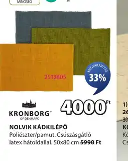 JYSK Kronborg Nolvik Kádkilépő ajánlat