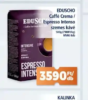 Goods Market Eduscho Caffè Crema / Espresso Intenso szemes kávé ajánlat