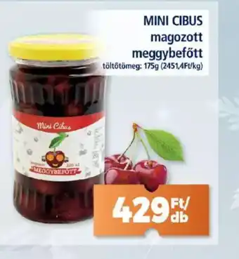 Goods Market Mini Cibus magozott meggybefőtt ajánlat