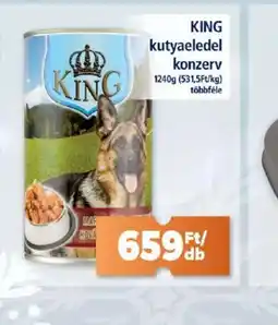 Goods Market KING Kutyaeledel Konzerv ajánlat